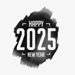 2025新年快乐背景