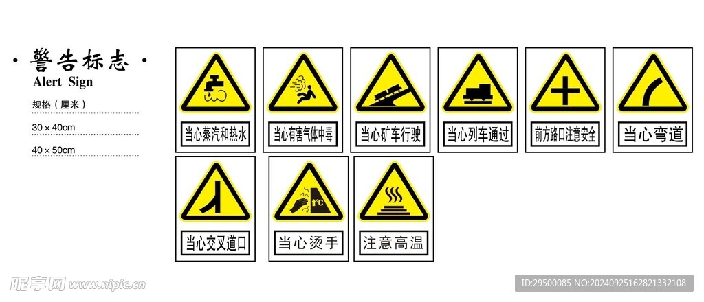 当心蒸汽和热水