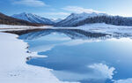 冬日山水雪景