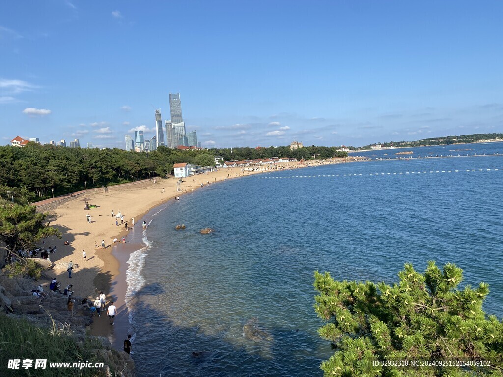 青岛海边景色