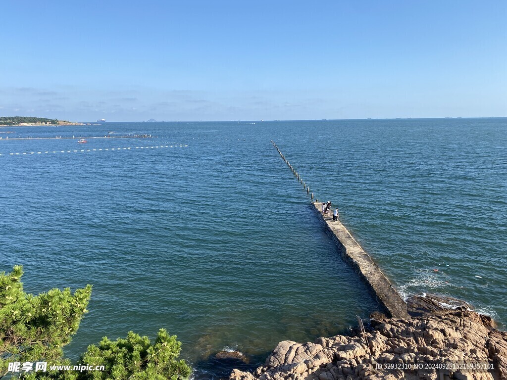 青岛海边景色