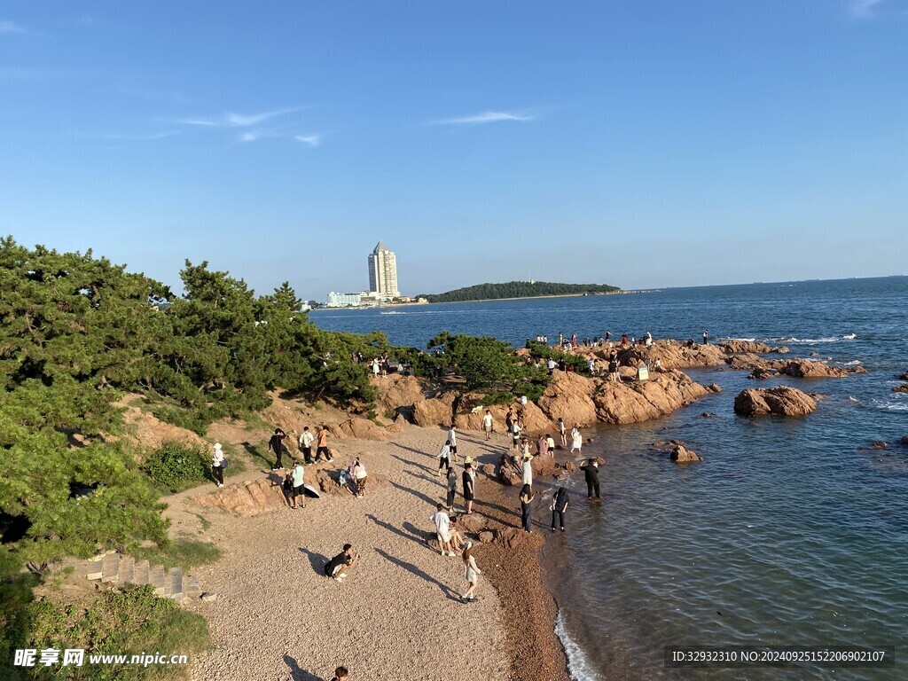 青岛海边景色