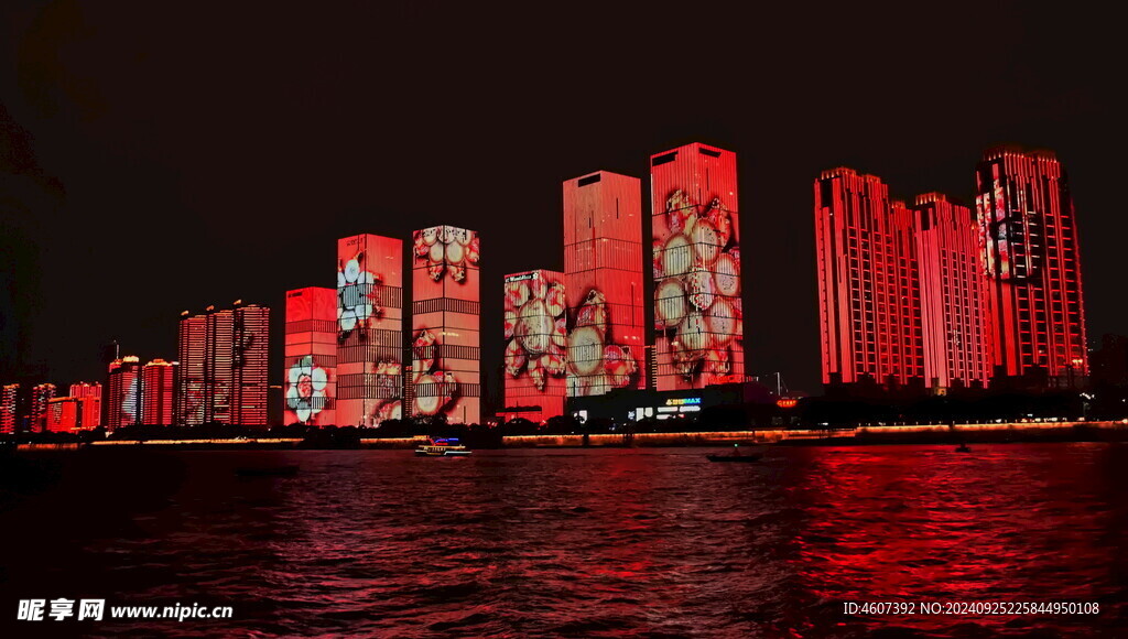 长沙湘江夜景