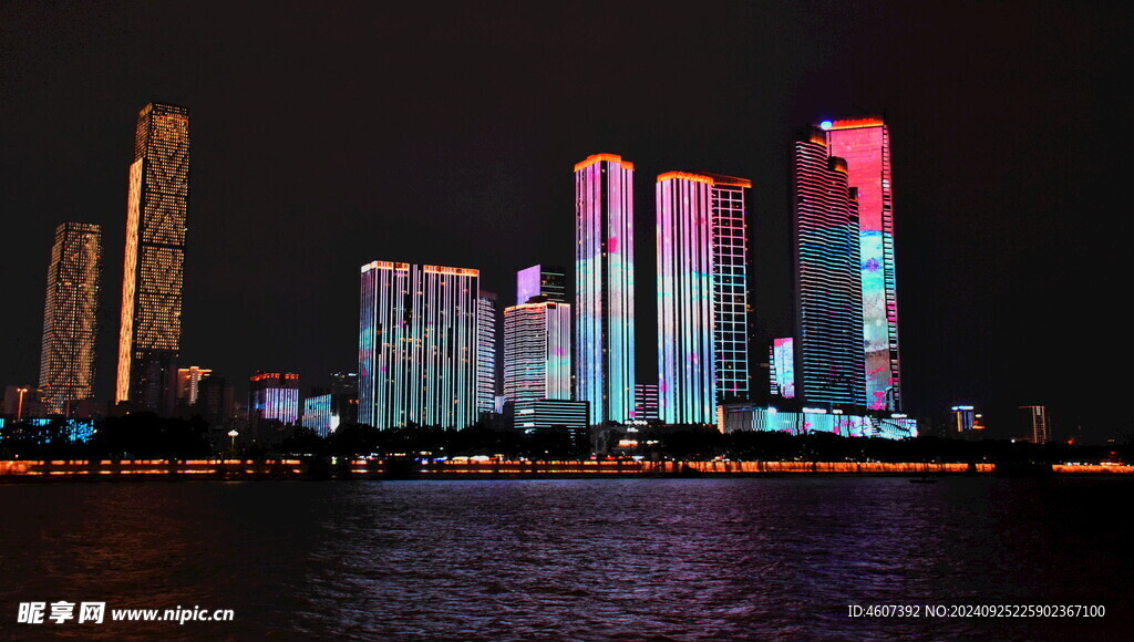 长沙湘江夜景