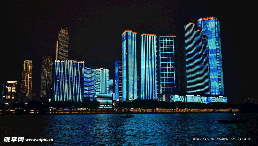 长沙湘江夜景