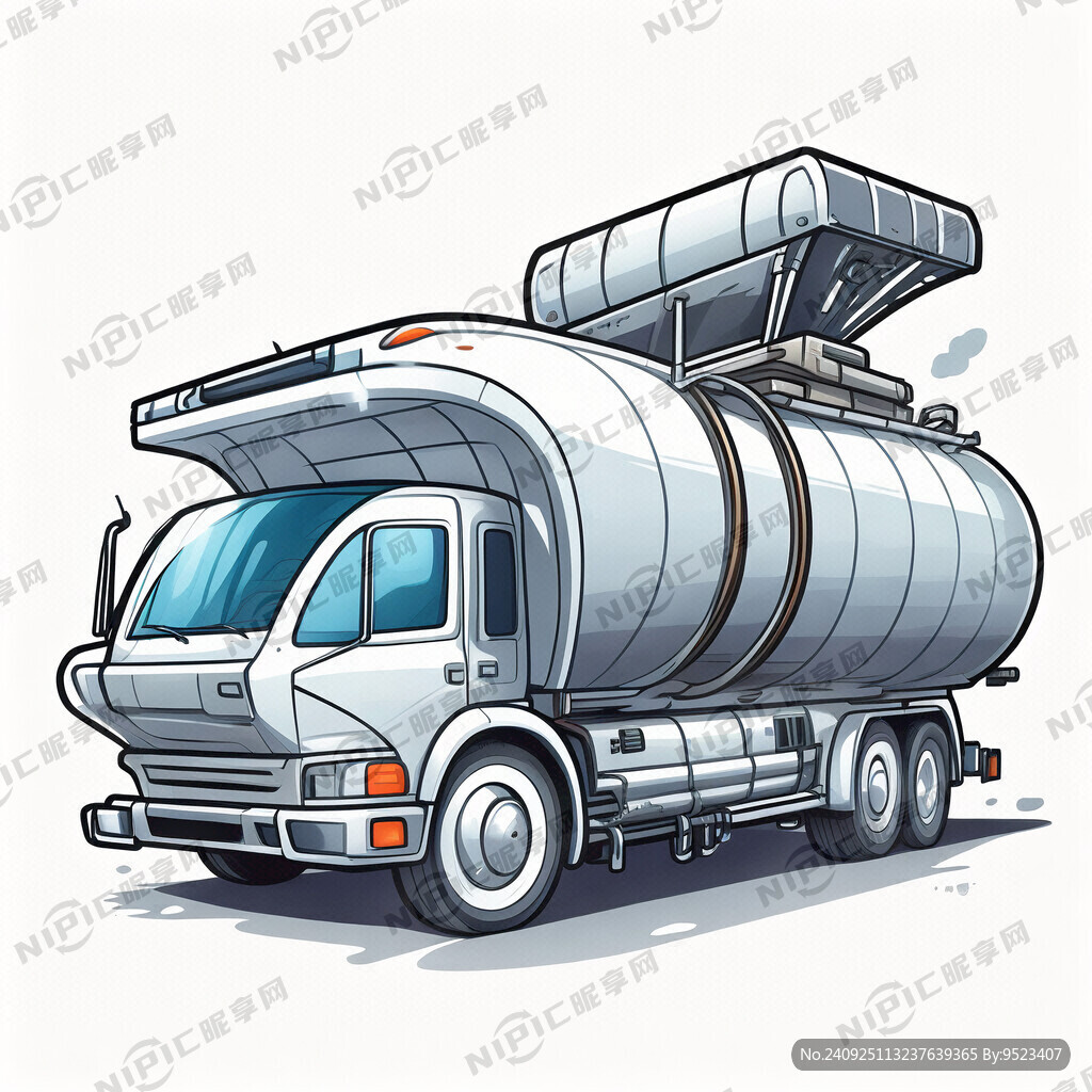 卡通 拖车