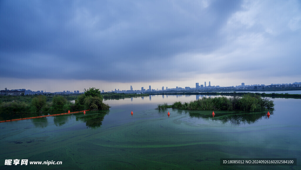 草海城市天际线