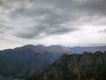 新疆风景 天山天池 蓝天白云