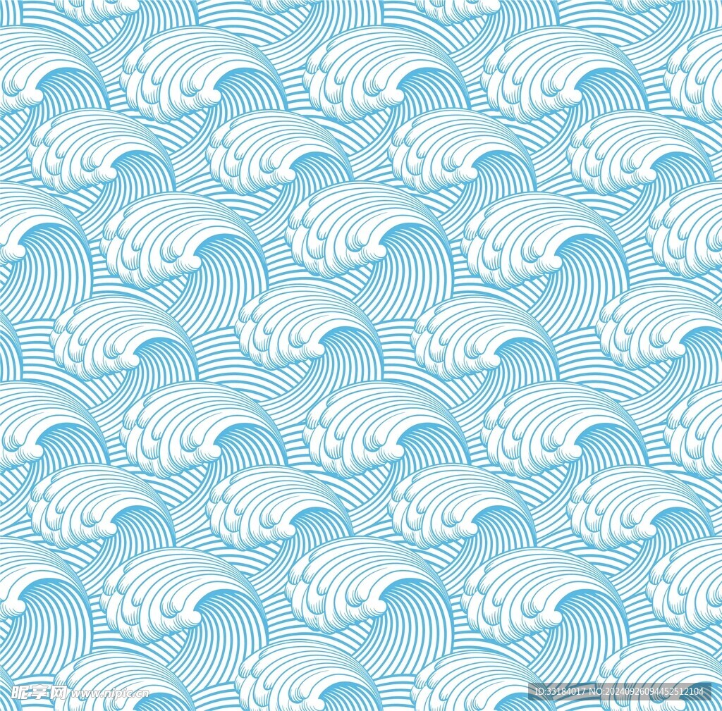 中国风波浪纹