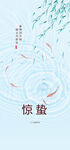 惊蛰节气宣传海报展板