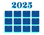 2025蛇年日历台历挂历
