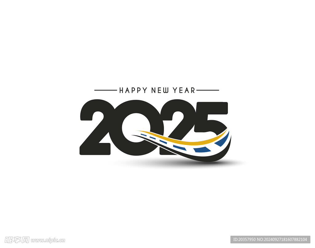 黑色2025数字