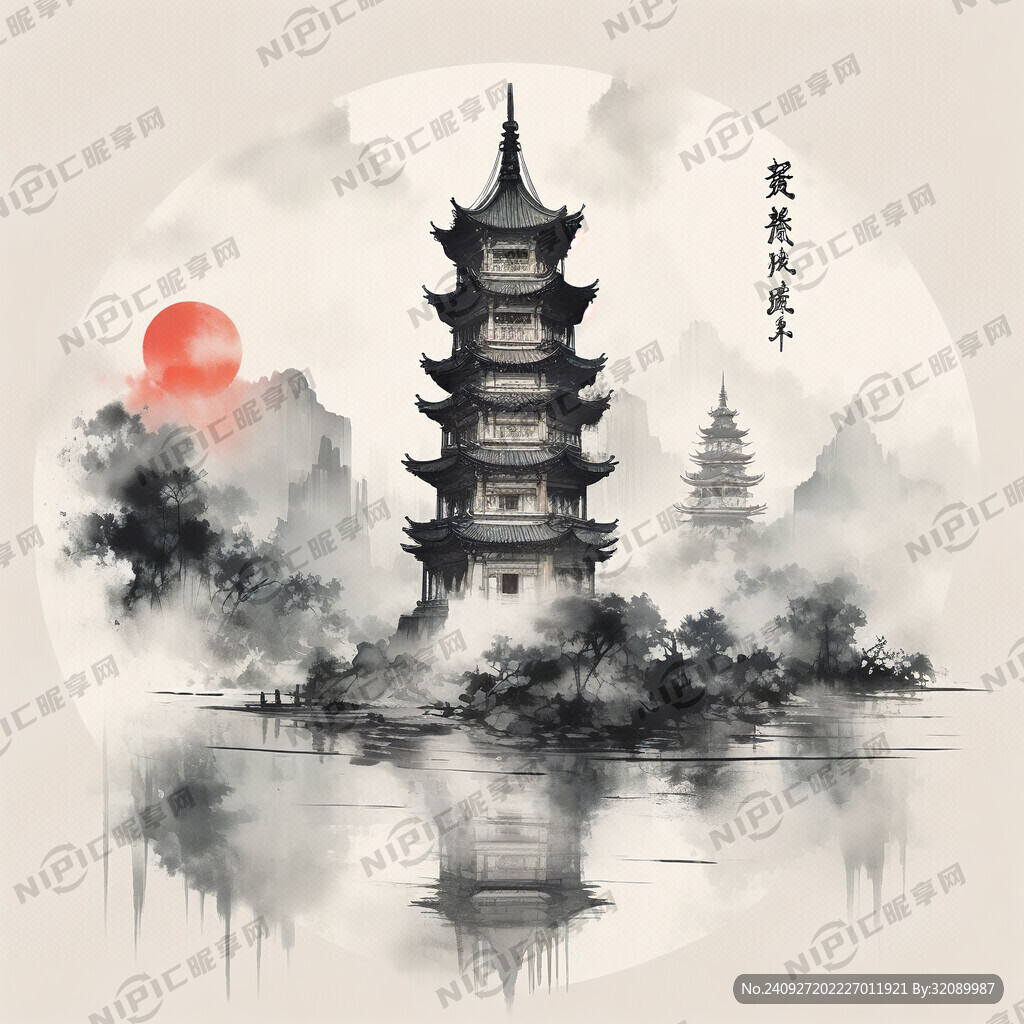 安庆宝塔国潮风