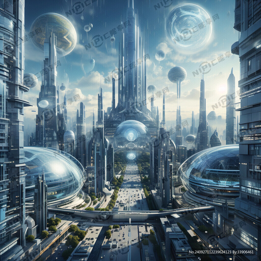 未来城市 科技感