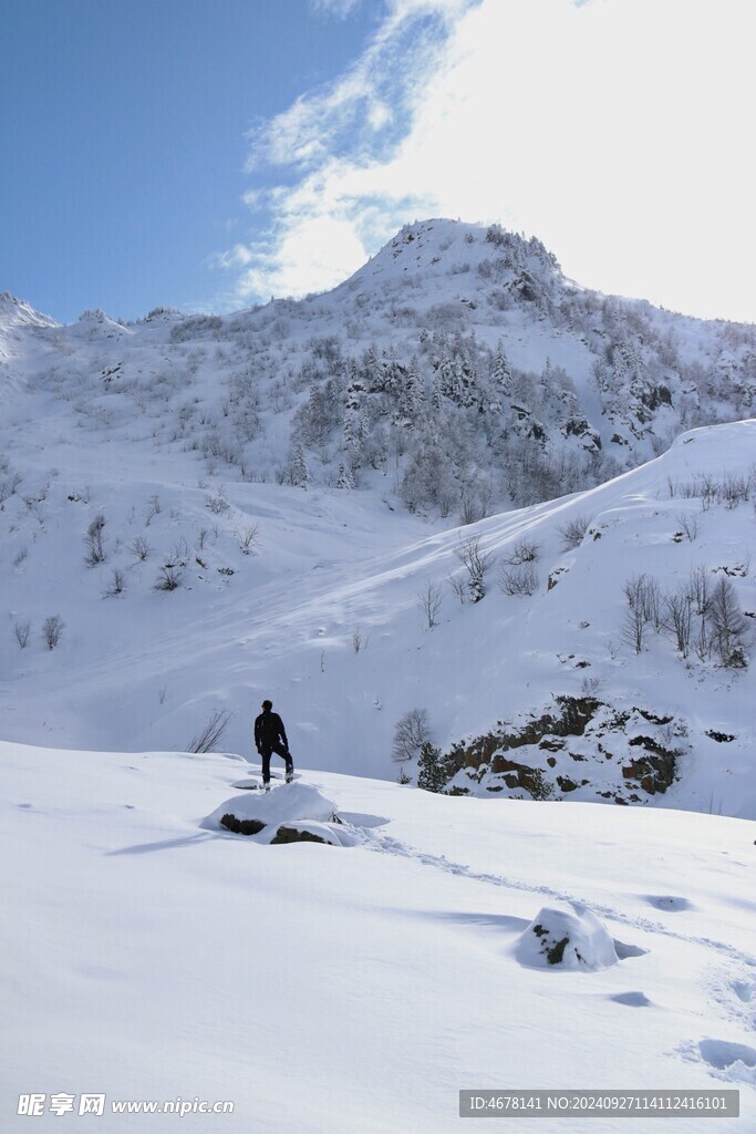 雪山
