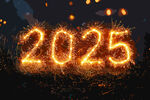 2025烟花字体