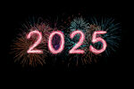 2025烟花字体