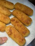 炸三文鱼排