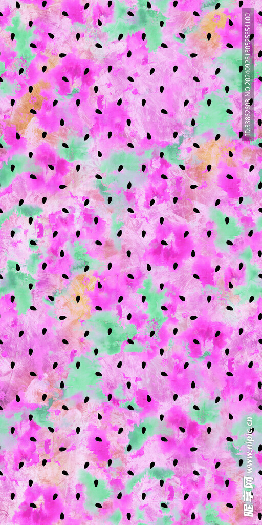 扎染西瓜子