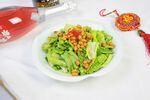 豆香油麦菜