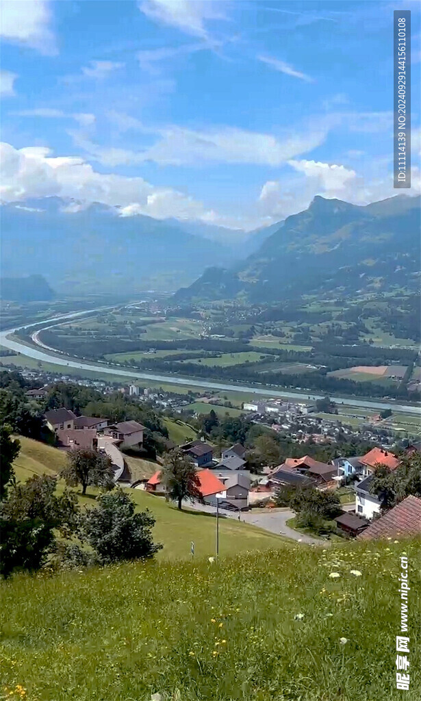 列支敦士登乡村风景