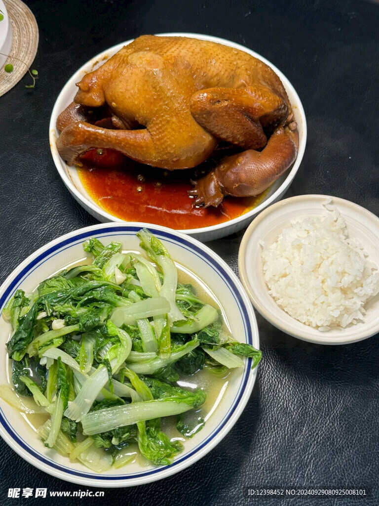 烧鸡米饭套餐