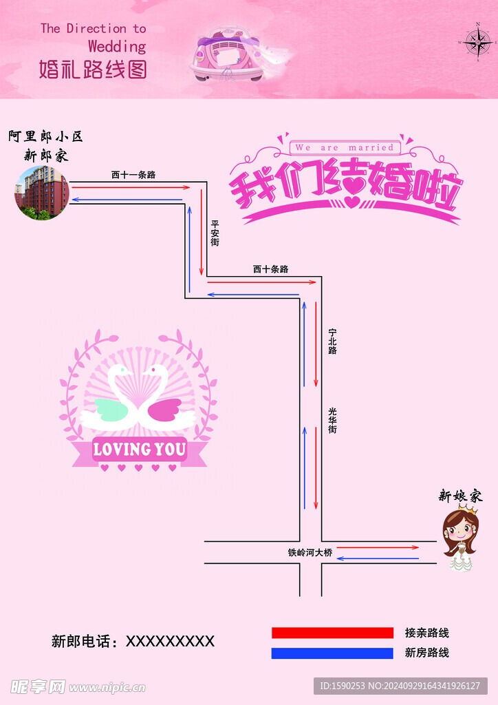 结婚线路图