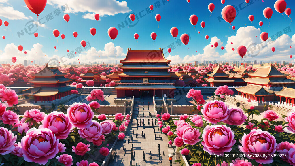 农家民俗庆国庆