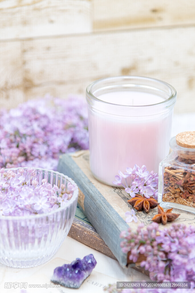 丁香花素材壁纸