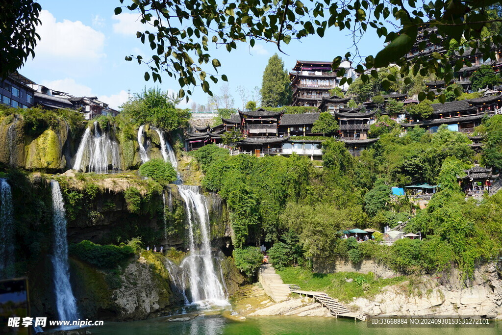 芙蓉古镇山水