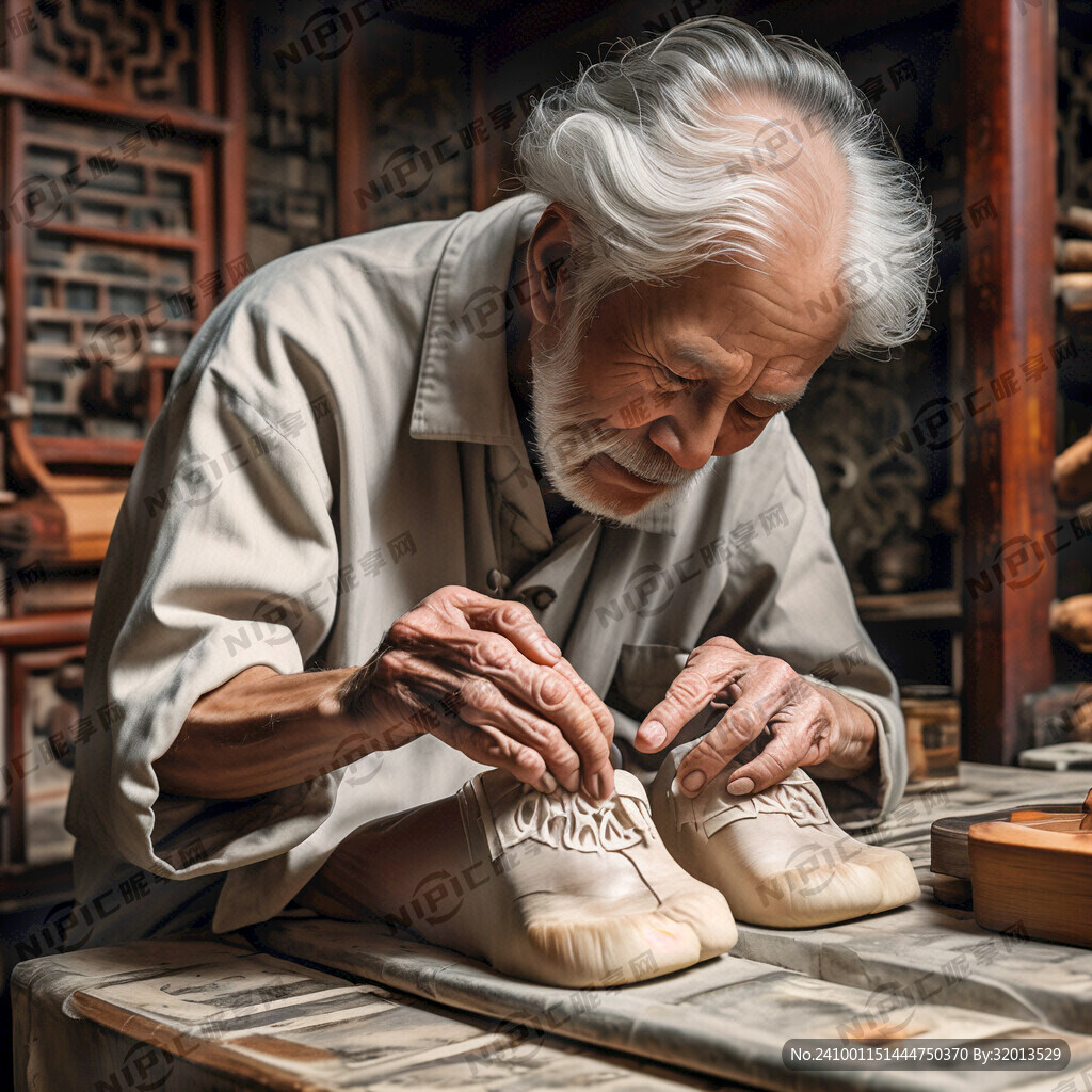 为老人修脚采耳