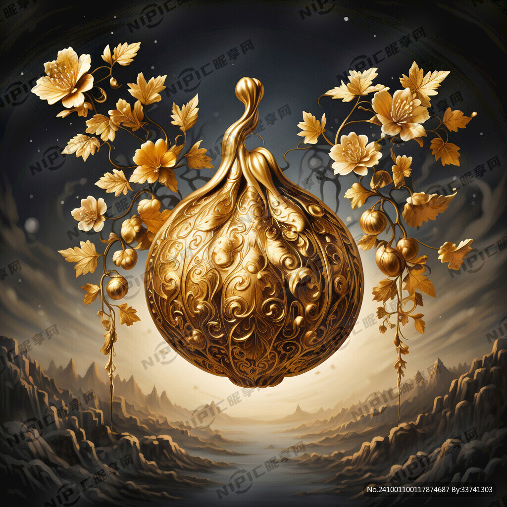 金葫芦挂画不要有花