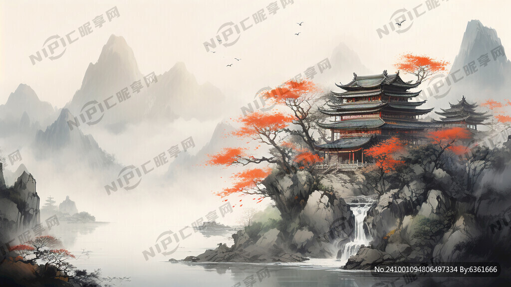 有房子有树有山有水