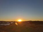 沙漠夕阳