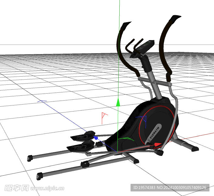 C4D模型 运动器材