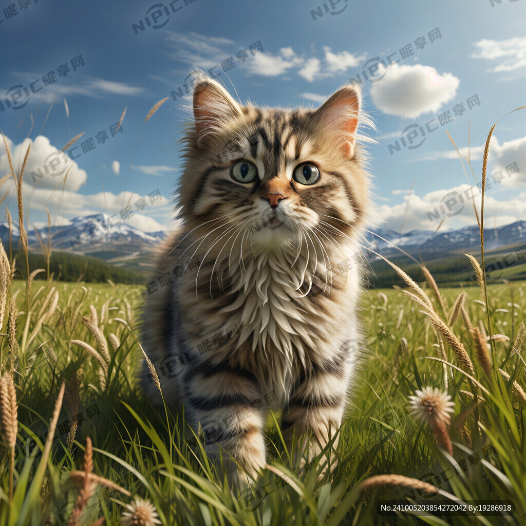 草地挪威森林猫