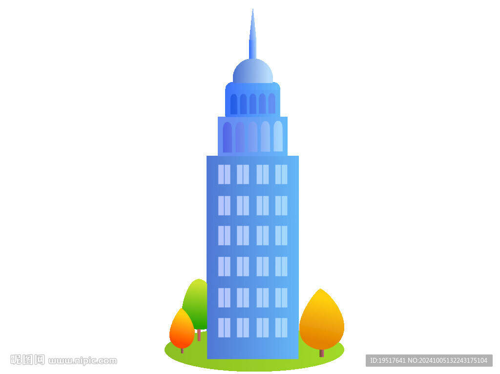 手绘建筑
