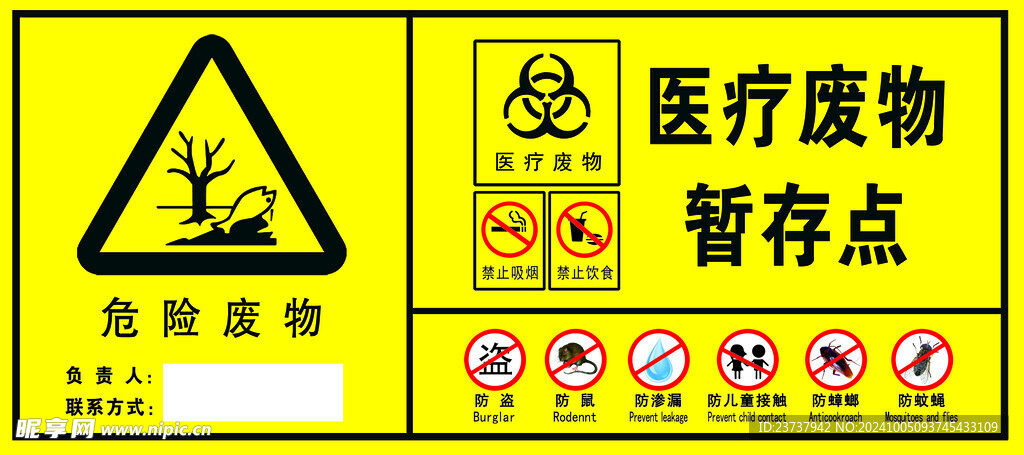 危险废物和医疗废物暂存点联系人