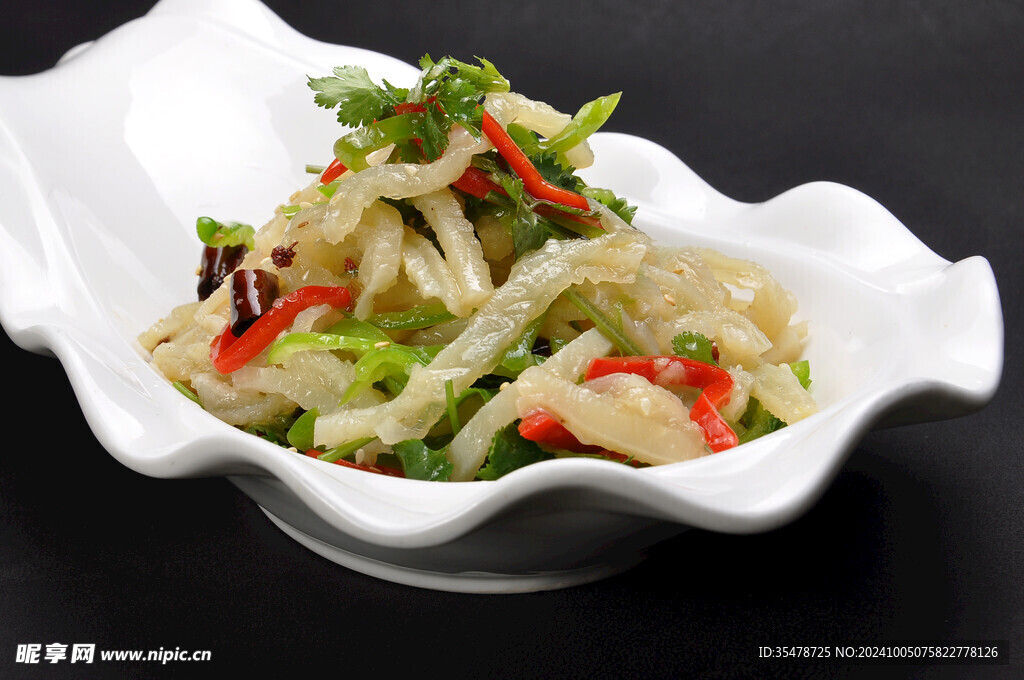 尖椒香菜拌牛肚