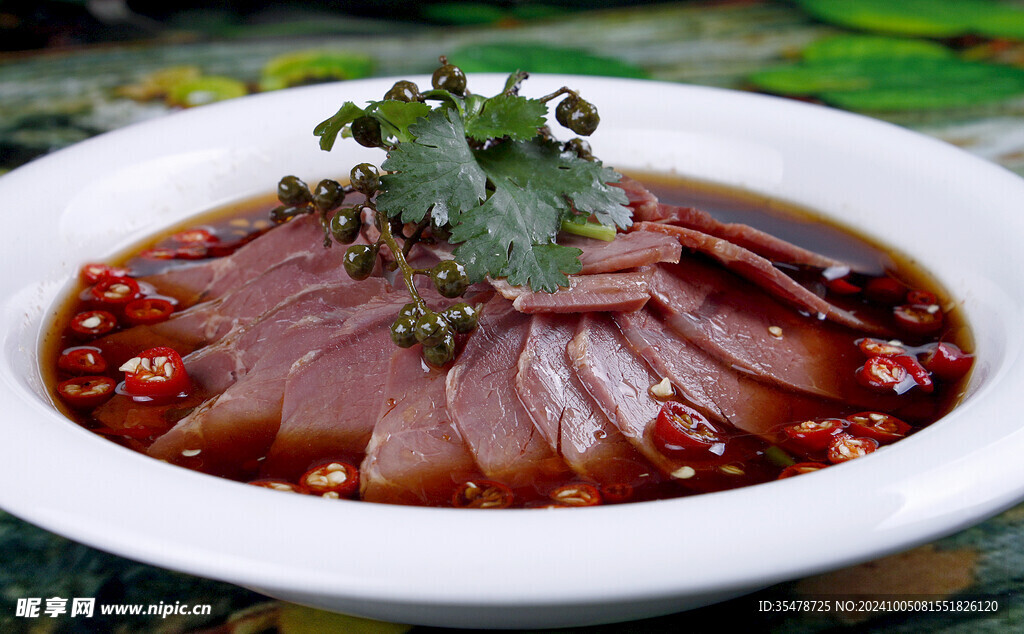 跳水牛肉