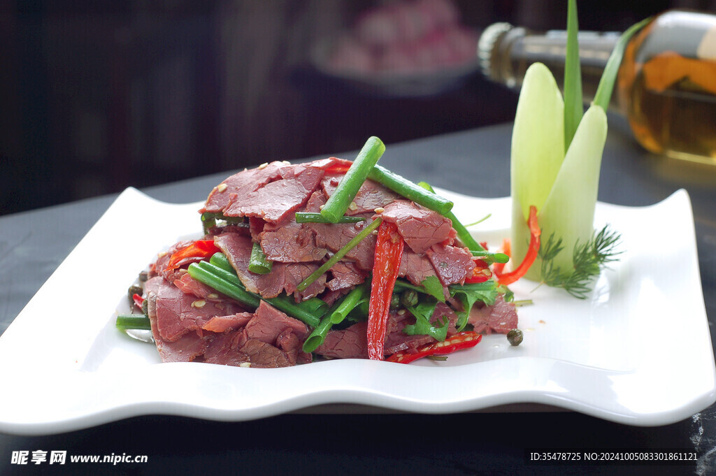 盐边牛肉