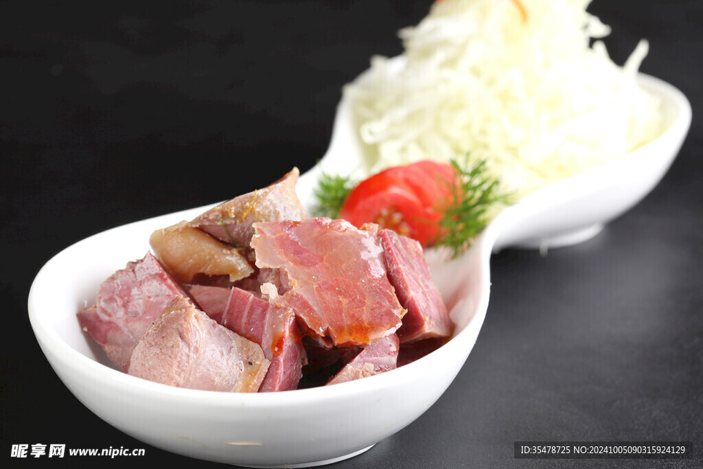 白菜千张拼驴肉
