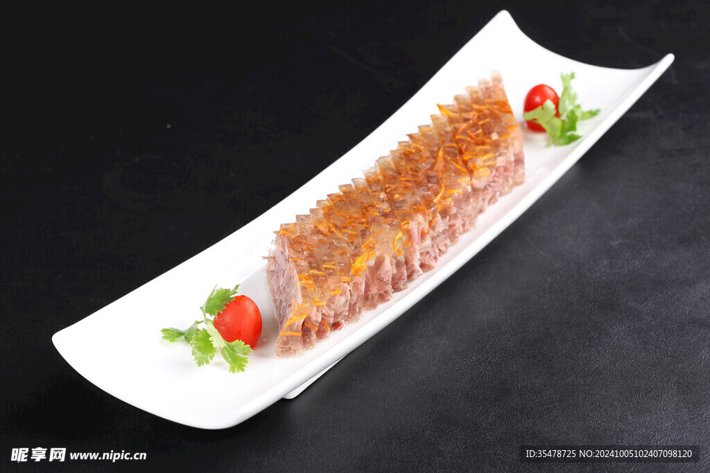 水晶咸鹅肉