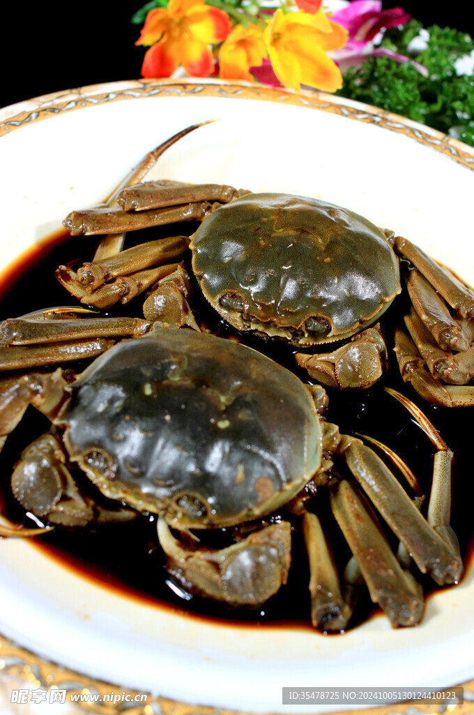  醉湖蟹