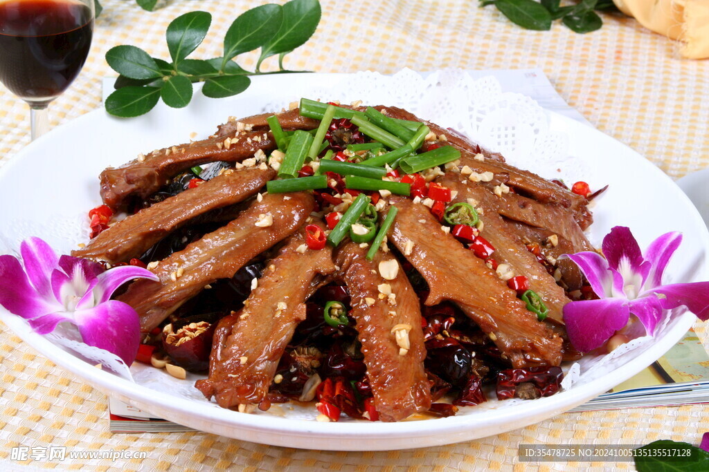 香辣鸭翅