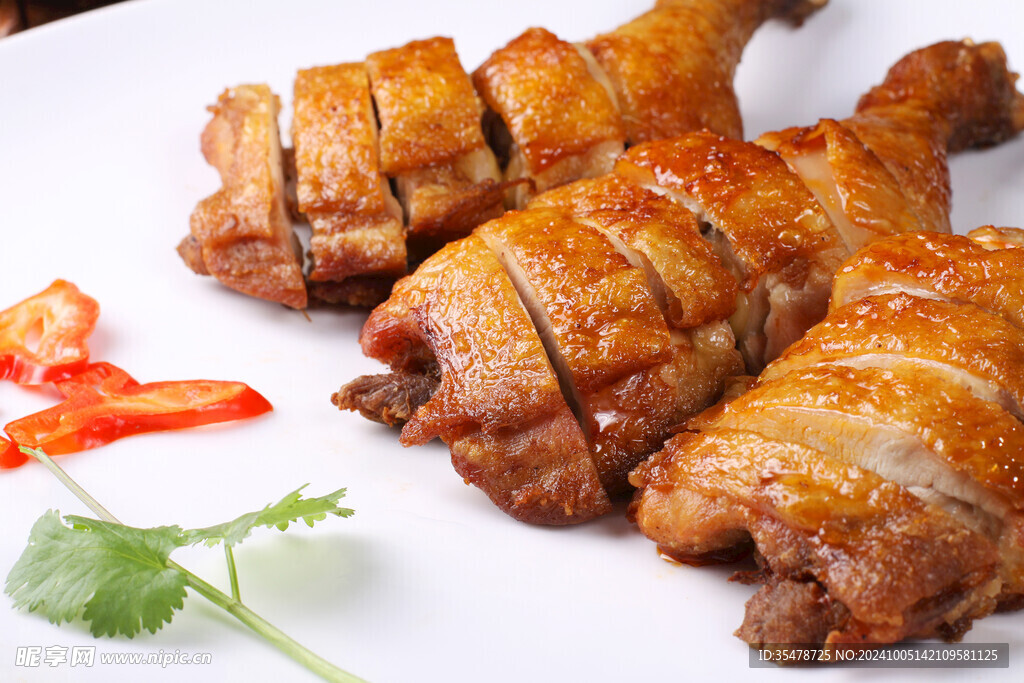  蒜香鸡腿
