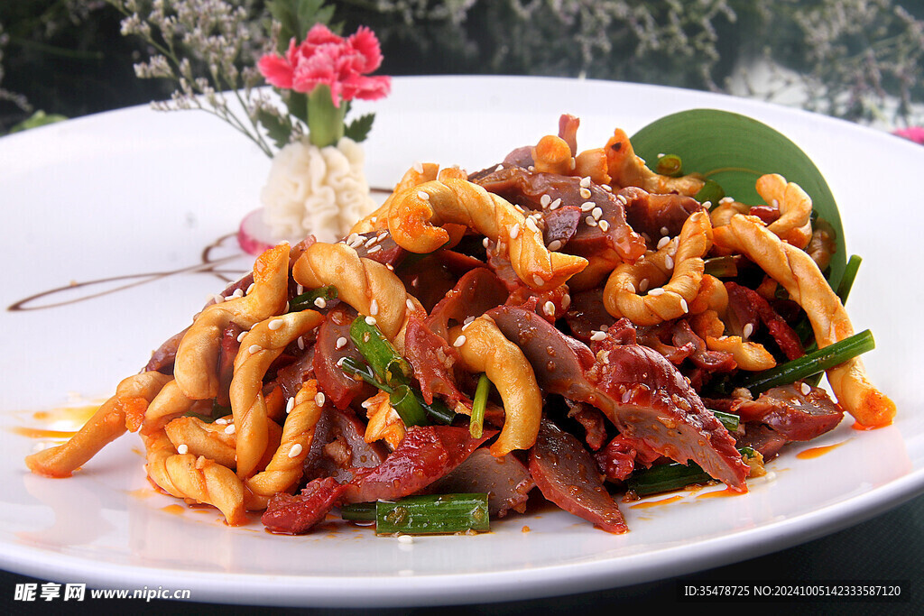  麻花鸡胗