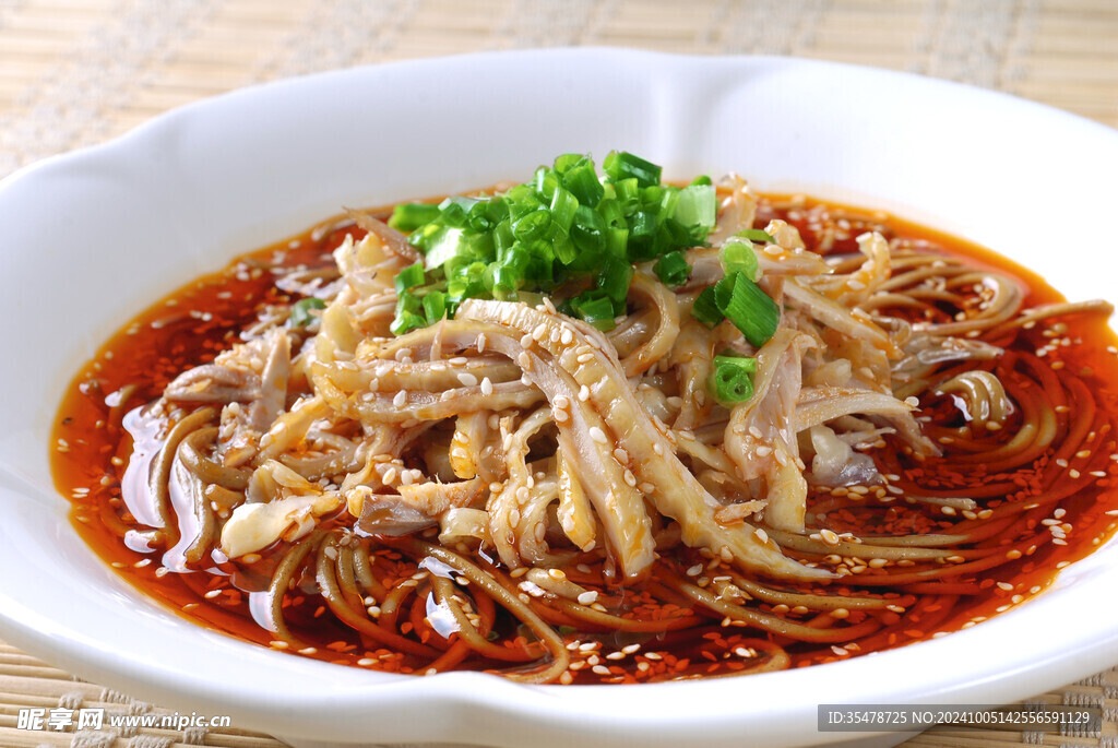 鸡丝芥面