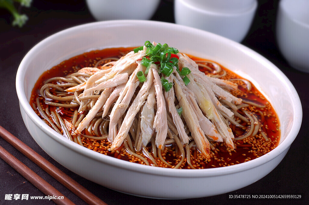 鸡丝荞面
