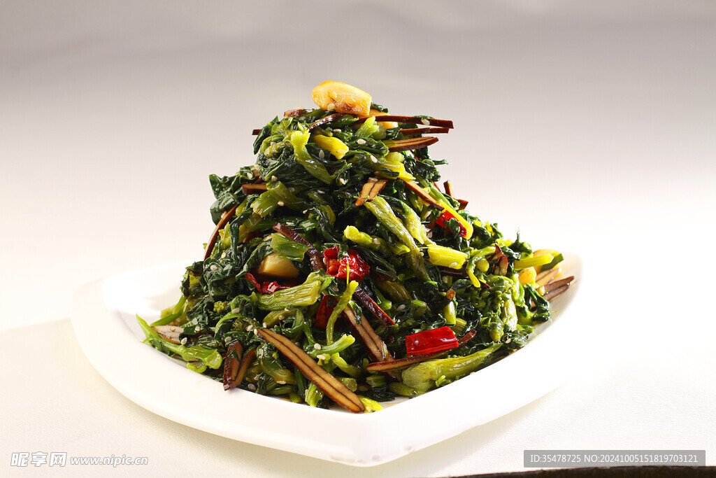  野菜豆干